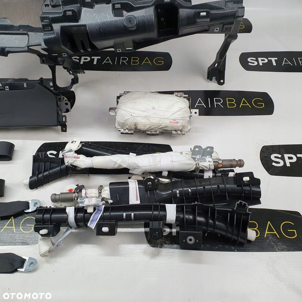 TOYOTA C-HR LIFT DESKA ROZDZIELCZA KONSOLA KOKPIT PULPIT PODUSZKI AIRBAG AIR BAG PASY KIT SET - 9