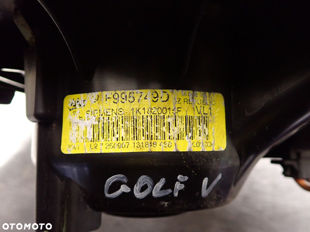 WENTYLATOR NAWIEWU VOLKSWAGEN GOLF V 3C0907521B  1K1820015F - 6