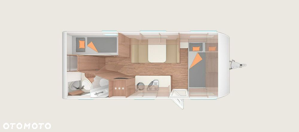 Weinsberg CaraOne 550 QDK - RODZINNA PRZYCZEPA DLA 7 OSÓB - 2