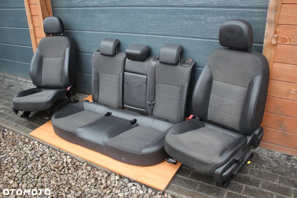 FOTELE KANAPY PÓŁ SKÓRA GRZANE BOCZKI OPEL INSIGNIA A HATCHBACK SEDAN KOMBI EUROPA - 3