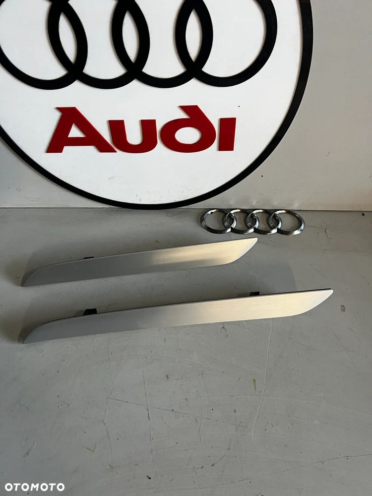 AUDI Q3 listwy ozdobne drzwi DEKOR komplet LEWA STRONA 8U0867419E 8U0867409E - 1