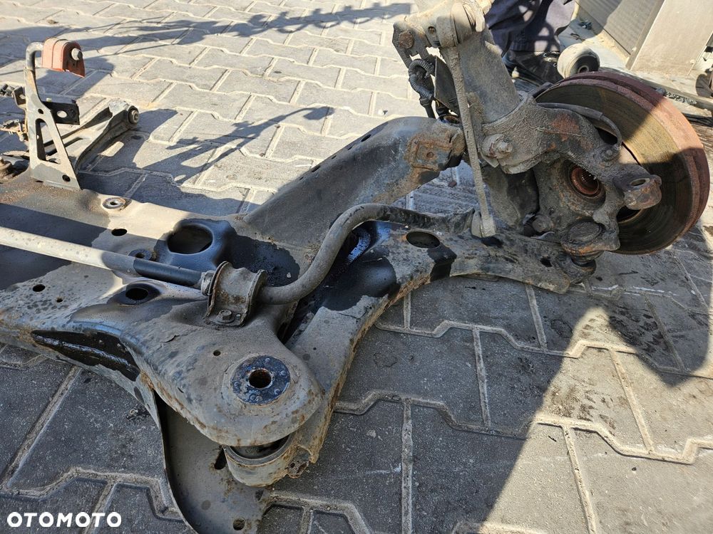 ford transit custom mk8 lift 2.0 tdci kołyska sanki wózek mcpersony komplet - 7