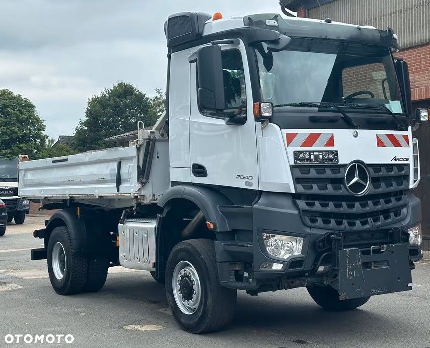 Mercedes-Benz Arocs 2040 4x4 AK | Euro 6 | Automat | 3-stronny wywrot Meiller DSK - 3