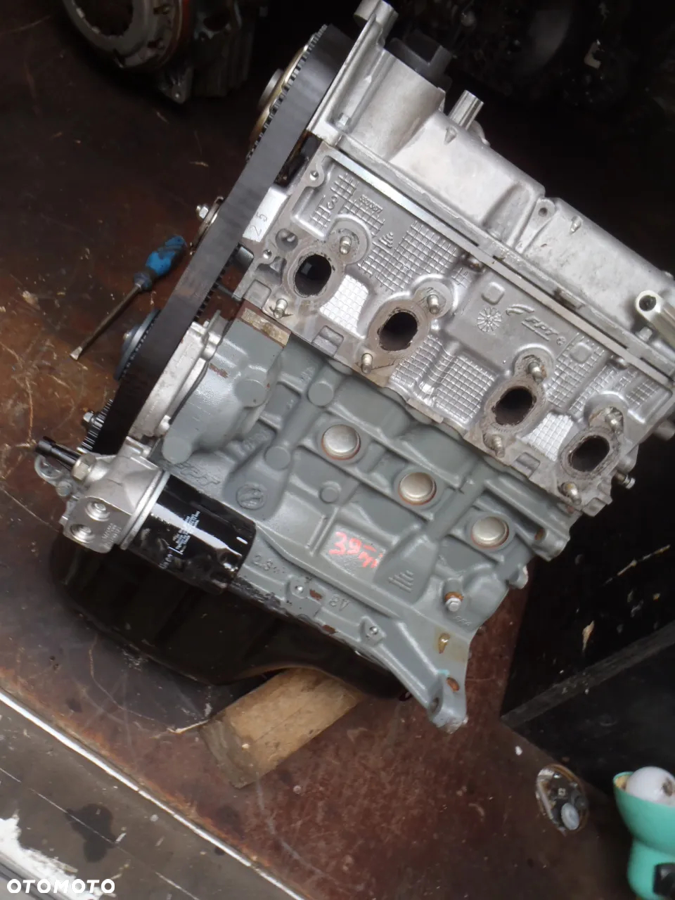 silnik motor głowica blok wał wałek fiat panda 500 punto grande evo lancia ypsilon ford ka 1.4 8v 1.2 8v na wkręcanym korku jak nowy igła - 18