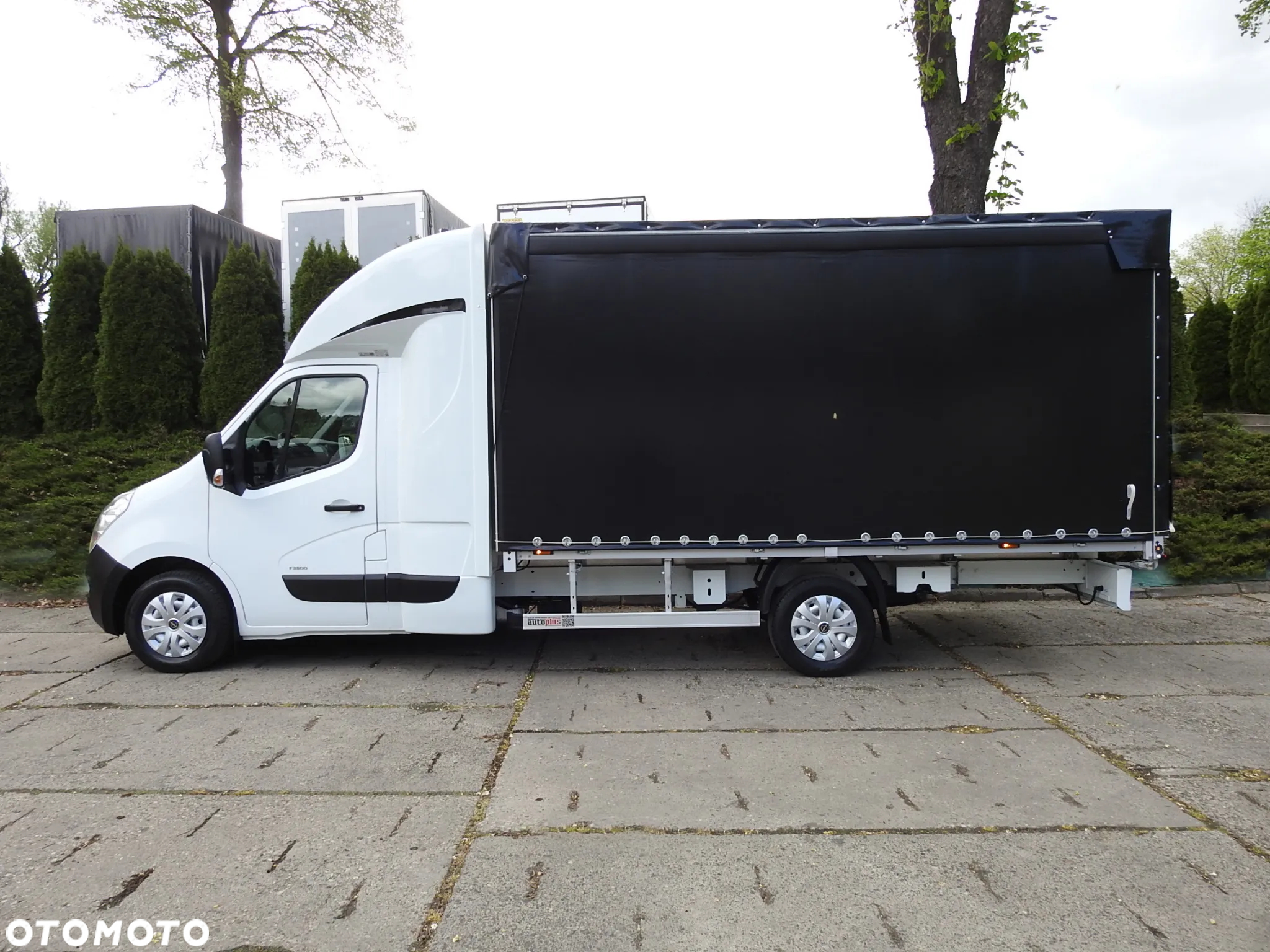 Opel MOVANO PLANDEKA 8 PALET WEBASTO TEMPOMAT KLIMATYZACJA PNEUMATYKA 170KM [ 127076 ] - 10