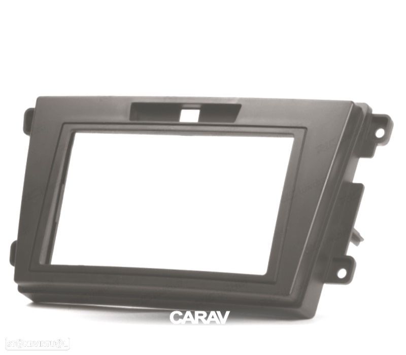 MOLDURA ADAPTADOR PRETO PARA RADIO 2-DIN PARA MAZDA CX-7 06-12 - 1