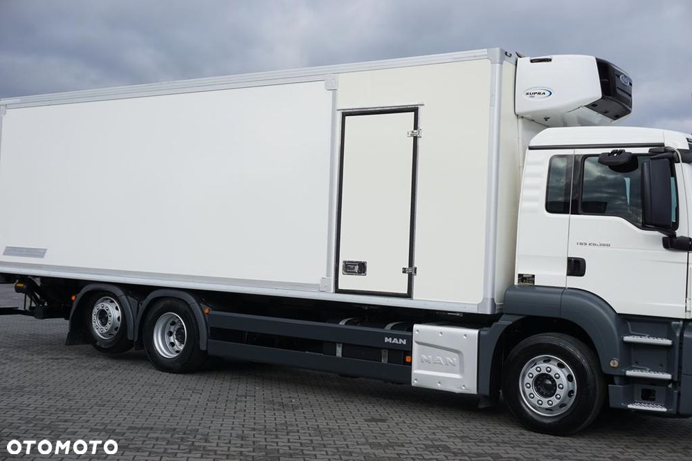 MAN TGS / 26.360 / EURO 6 / CHŁODNIA + WINDA / 20 PALET - 15