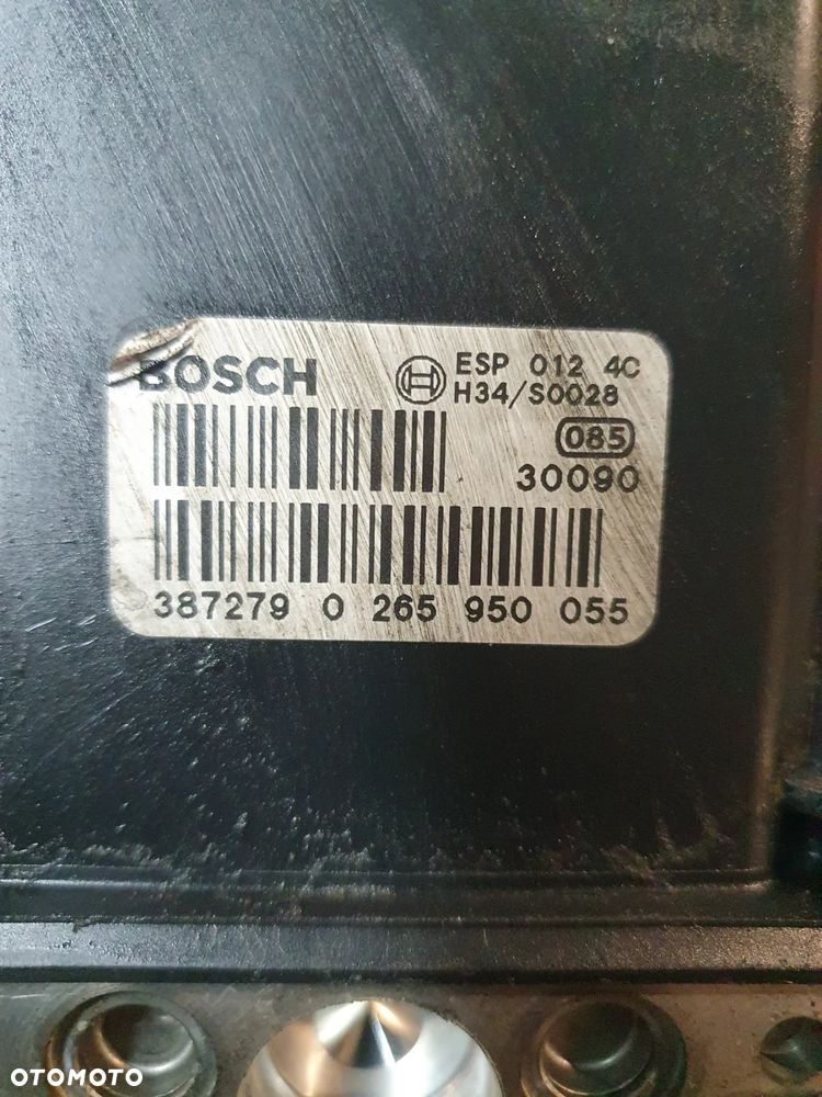 VW PASSAT B5 LIFT AUDI A4 A6 POMPA ABS STEROWNIK 0265225124 4B0614517G 0265950055 BOSCH ORYGINAŁ - 9