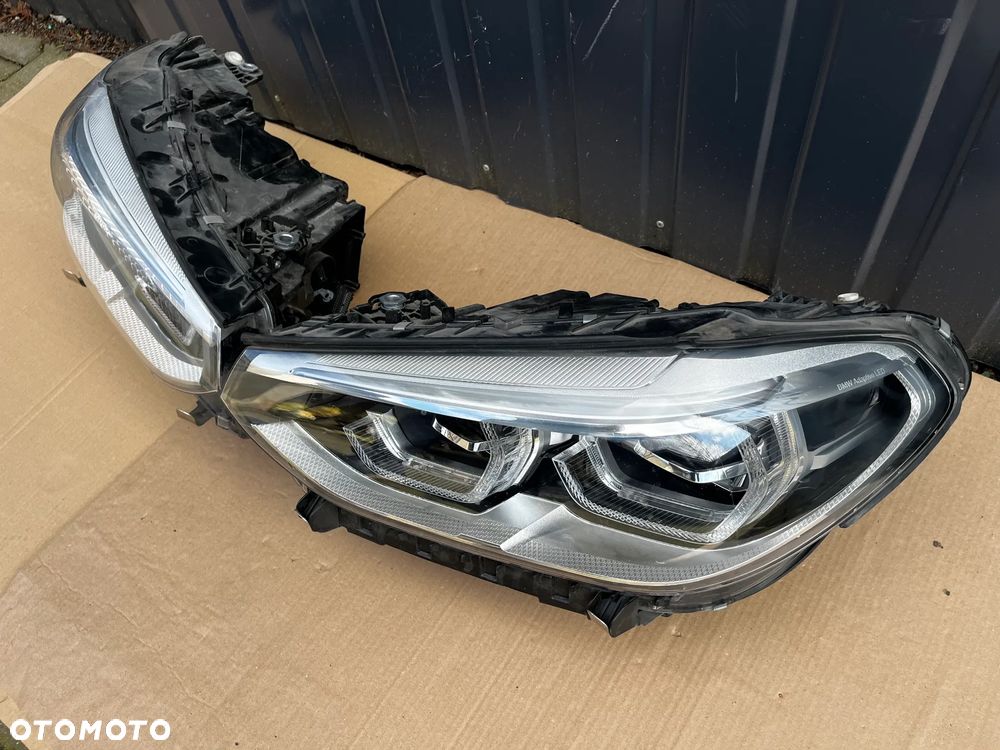 LAMPA LEWA PRAWA BMW G01 X3 G02 X4 ADAPTIVE LED CAŁA ORYGINAŁ NIE NAPRAWIANA - 3