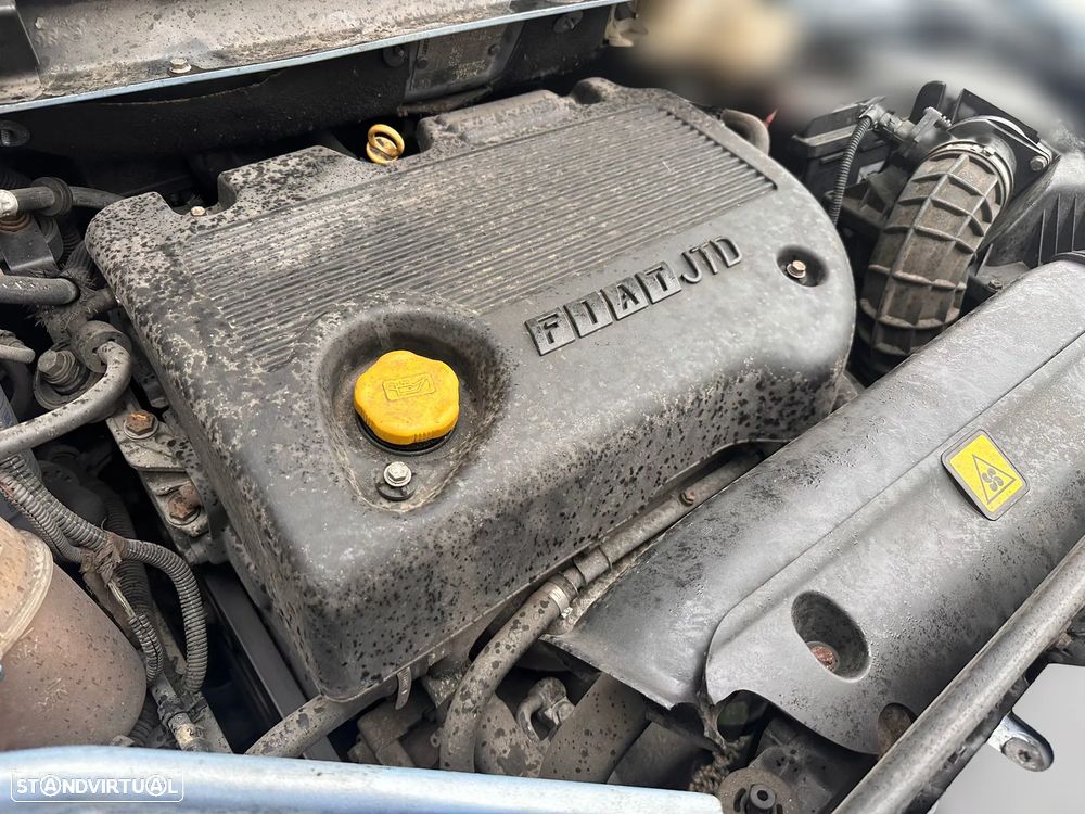 FIAT Multipla (186) 1.9 JTD 115 Diesel 115 cv  85 kW 2002 - 2010 186 A8.000 para peças - 9