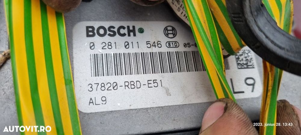Calculator motor Honda Accord 2.2 CDTI Bosch 0281011546 - 1
