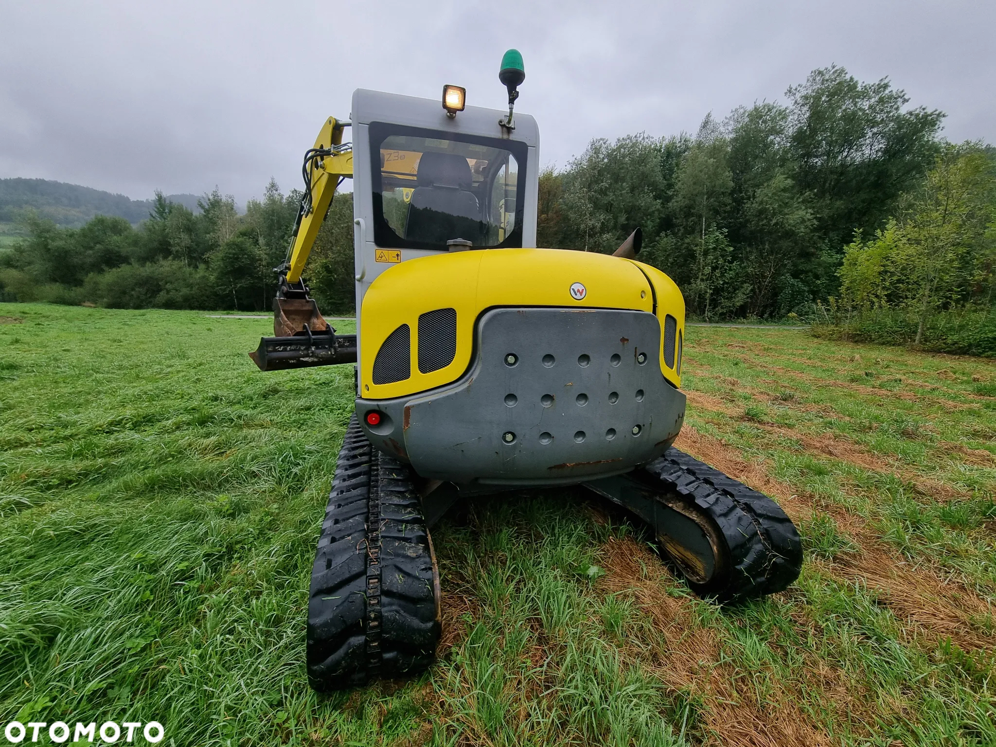 Wacker Neuson 75Z3 Koparka Gąsienicowa 8 ton jak Nowa z Norwegii 2015r Klima 2300mtg  Zero luzów wycieków Serwisowana w Dekra Silnik Yanmar pompa ON - 4