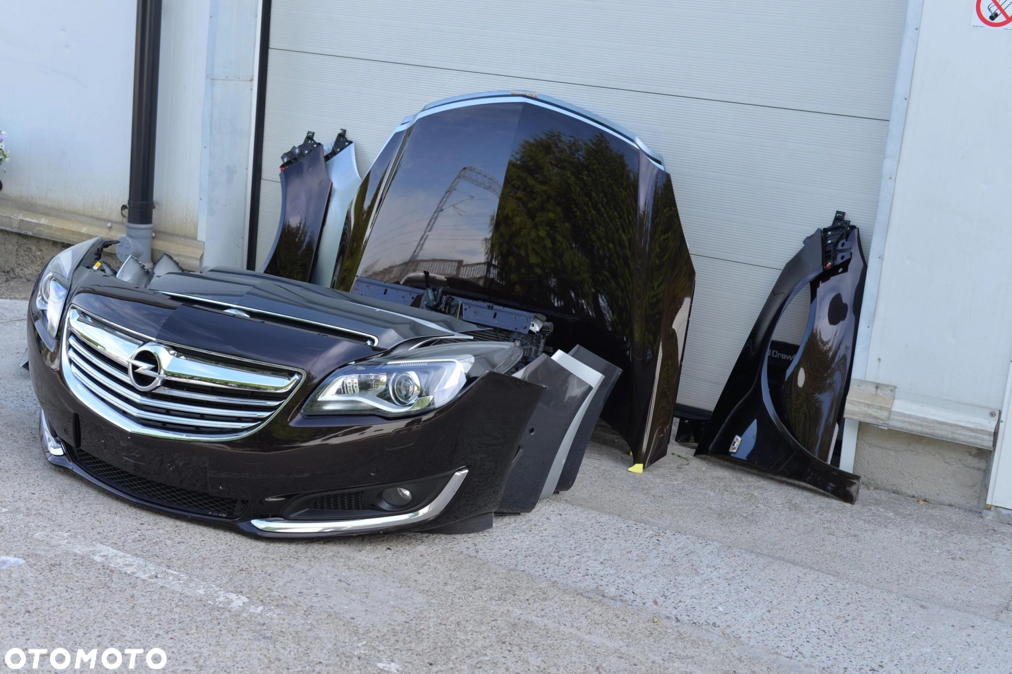 MASKA BŁOTNIK ZDERZAK GRILL LAMPA H7 XENON PAS BELKA OPEL INSIGNIA A LIFT - 3