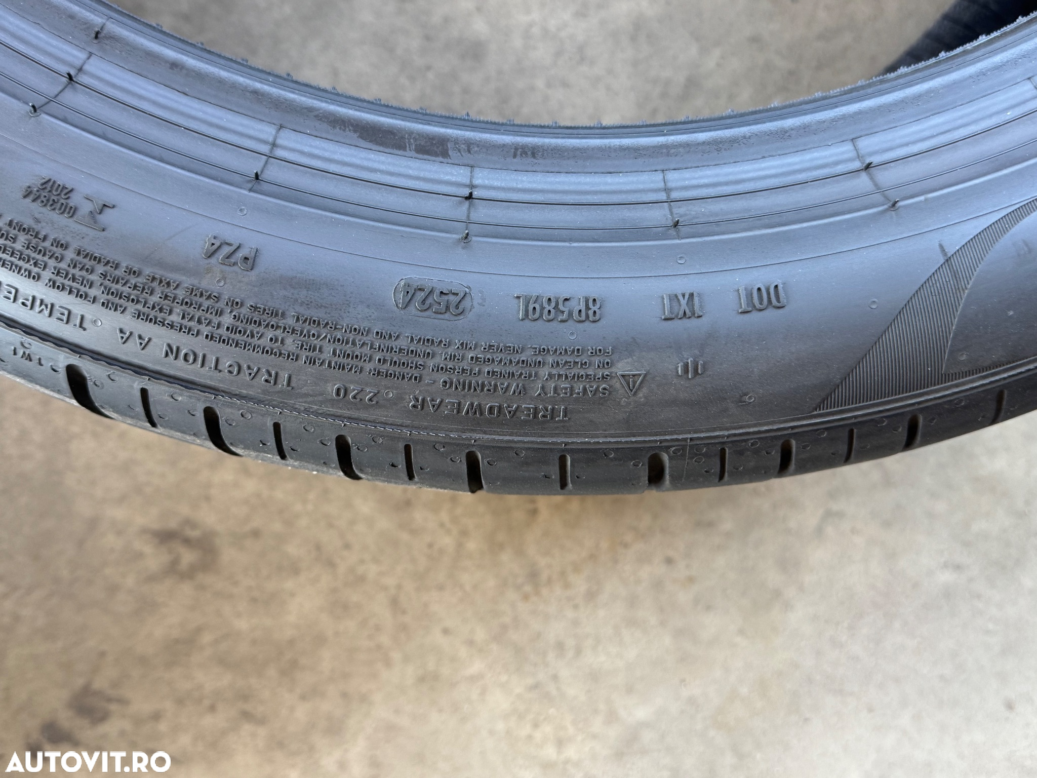 Vând 4 anvelope 285/40/22 Pirelli de vară ca noi - 10