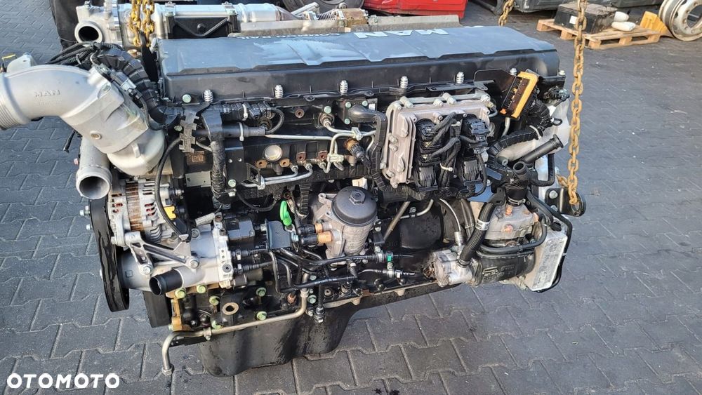 KOMPLETNY SILNIK MAN TG3 TGS3 TGX NOWY MODEL D2676 LF79 470KM 510KM 2022+ - 3