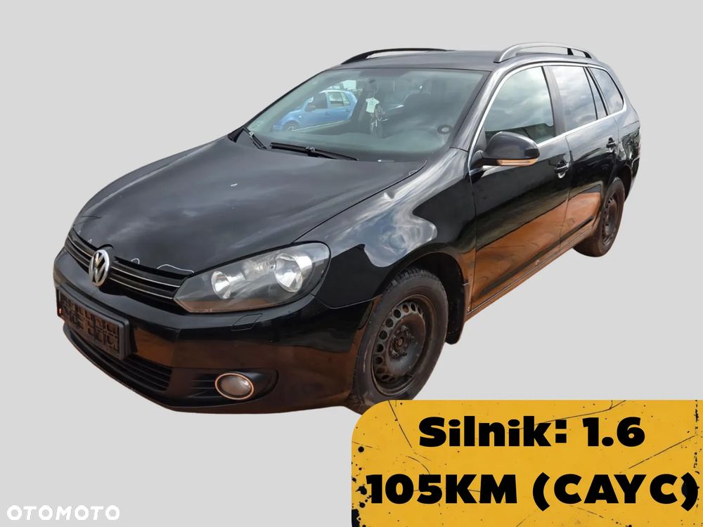 Volkswagen Golf VI Variant 2010 Silnik 1.6 TDI (CAYC) 105 KM (77 kW) L041 Na części silnik, maska, drzwi, zderzak, lampa - 2