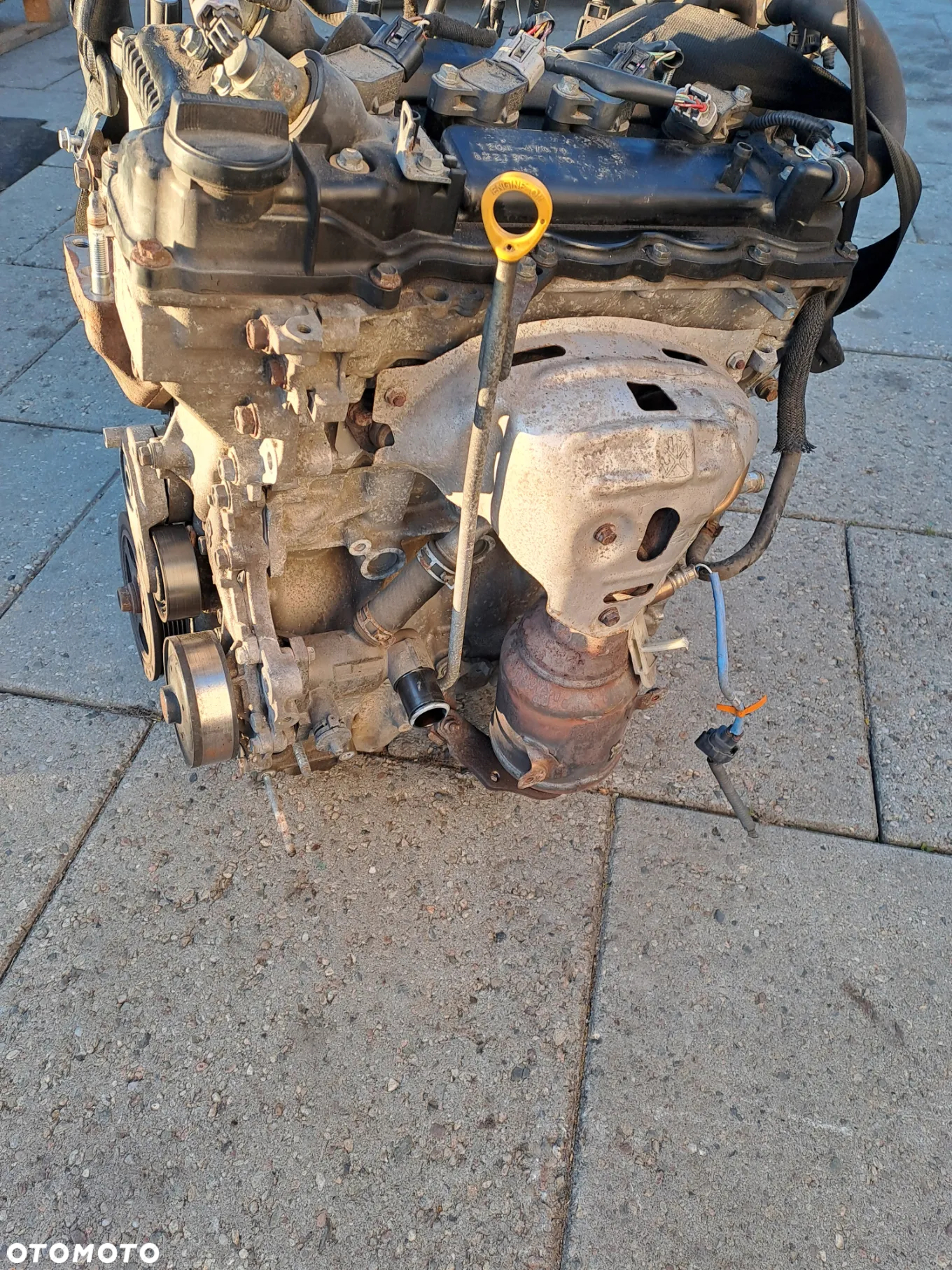 Toyota Yaris II 2008-2011r. 1.3 silnik kompletny kod 1NR-FF niski przebieg - 4