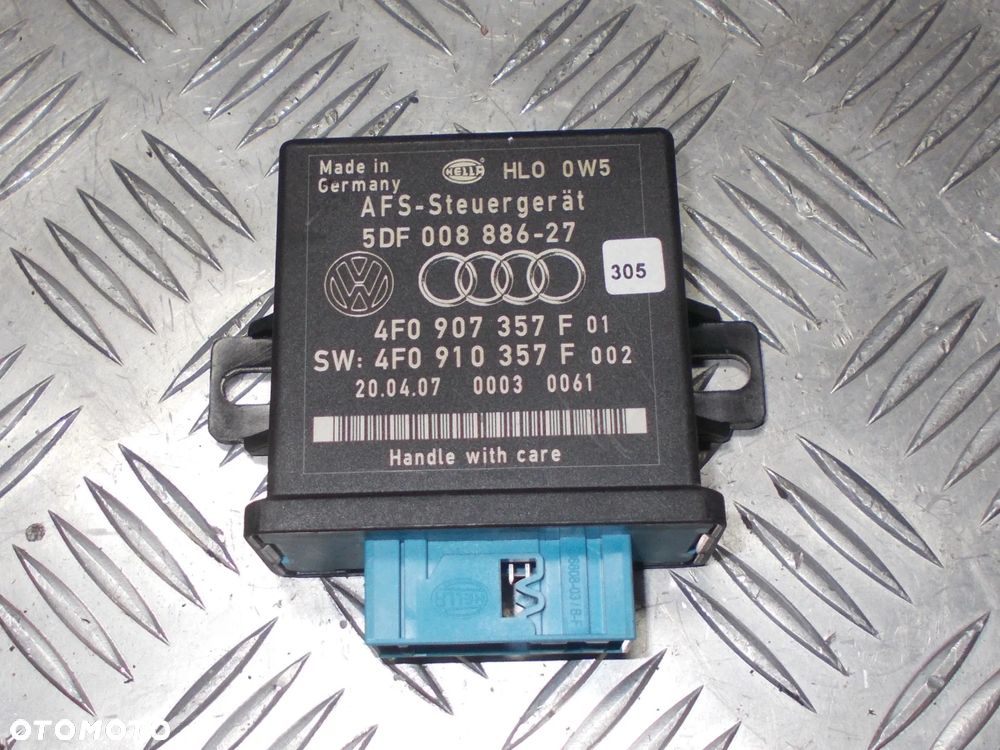 Audi A4 B7 A6 C6 A8 D3 Q7 moduł świateł - 1