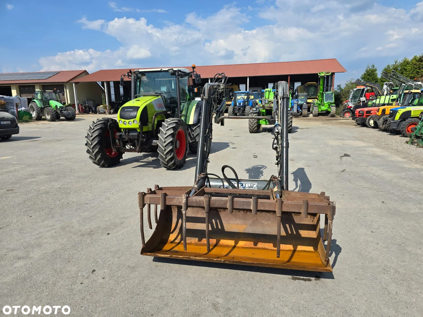 Claas Celtis 456 RX + TUZ + ŁADOWACZ MX100 - 2