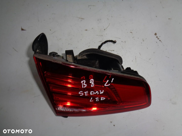 VW PASSAT B8 SEDAN LAMPA LEWA TYŁ LED KLAPY BAGAŻNIKA 17r