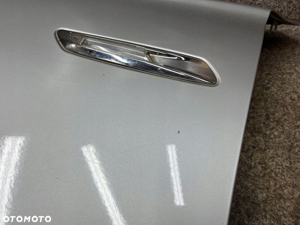 Blotnik lewy przod przedni kierunkowskaz BMW F11 F10 354 srebrny LADNY - 10