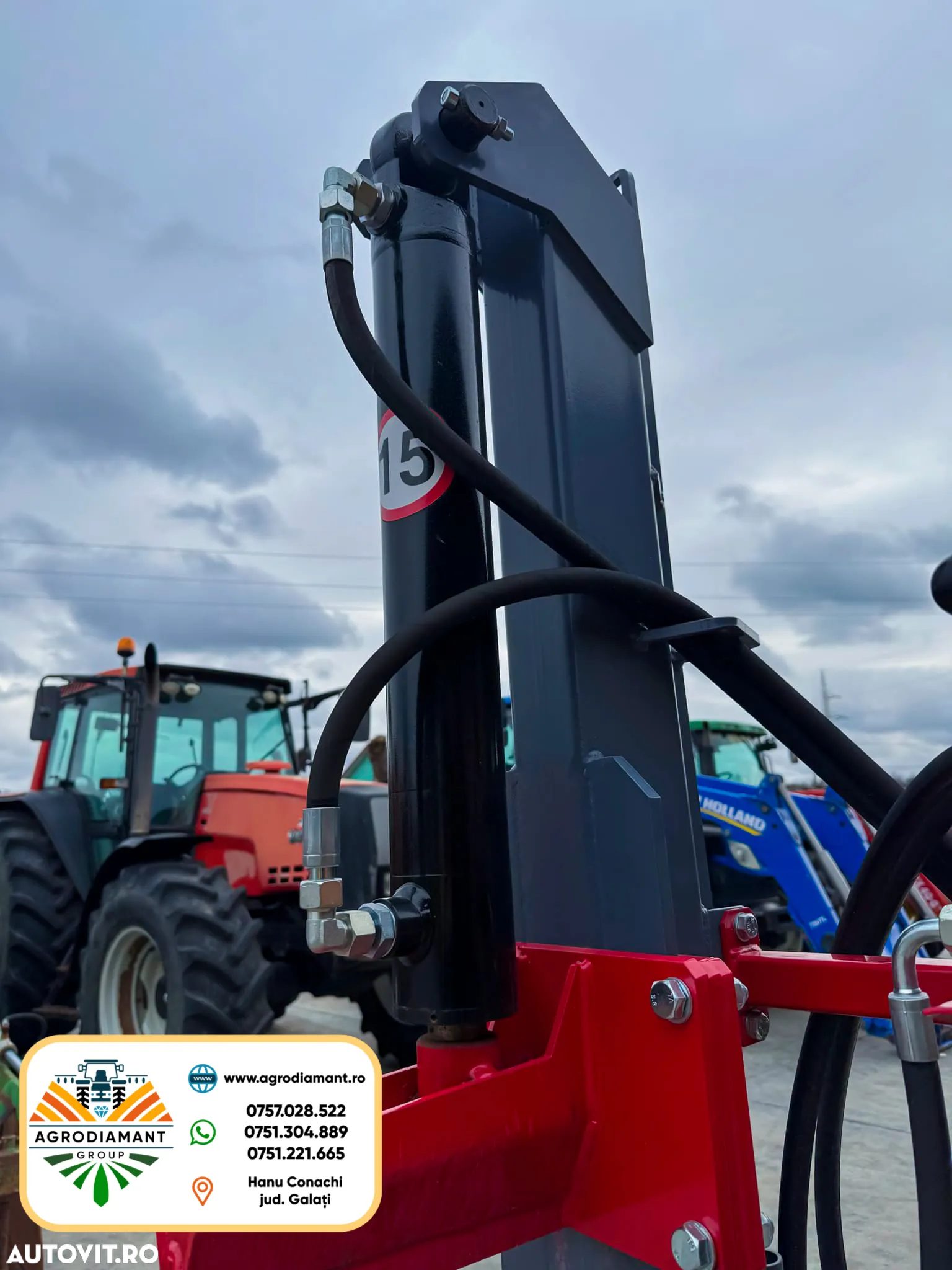 Altul Despicator de lemne sau busteni pentru tractor cu sistem hidraulic antrenat prin cardan - 7