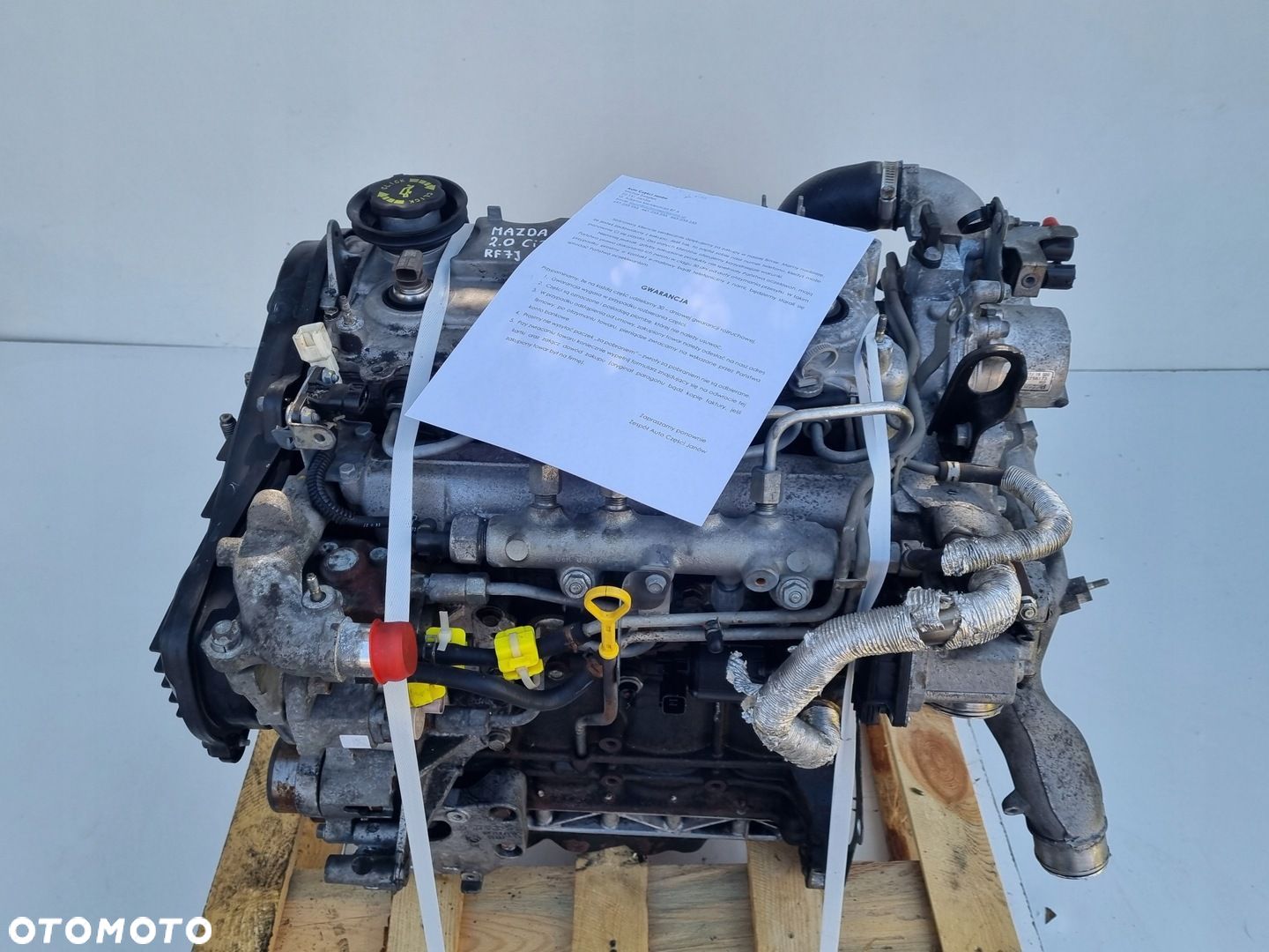 SILNIK KOMPLET Mazda 5 Mazda 5 Premacy II 2.0 MZR-CD CITD 140KM 188tyś RF7J - 1