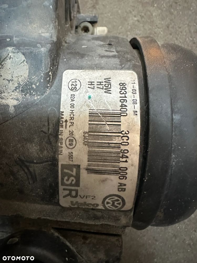 VW PASSAT B6 LAMPA PRAWA PRZEDNIA 3C0941006AB - 4