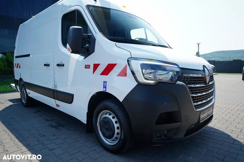 Renault MASTER / Platformă de lucru aeriană / Platformă de lucru metalică / Coș de ridicare FRANCE ELAVATEUR 121 Ft - 12 M / CAPACITATE MAXIMĂ DE RIDICARE 120 KG / EURO 6 - 15