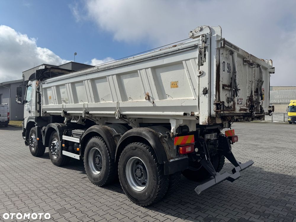 Volvo FMX 460 13L 8x4 MEILLER HYDROBURTA ładne i zadbane - 7