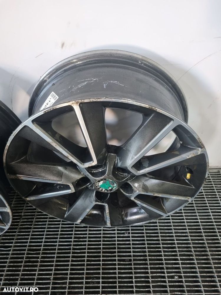 Jante aliaj Skoda Yeti 2009 - 2013 (1406) R17 Et45 5*112 - 5