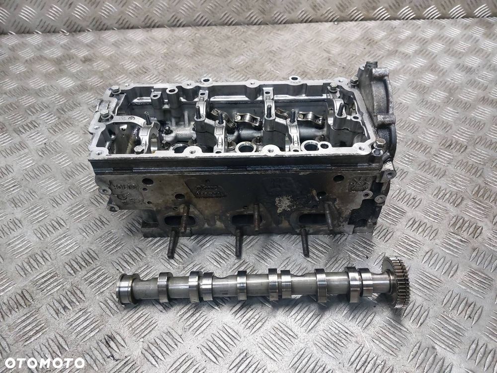 GŁOWICA LEWA + WAŁEK WYDECHOWY AUDI A6 C6 2.7 TDI 0593AL 059102CB - 1