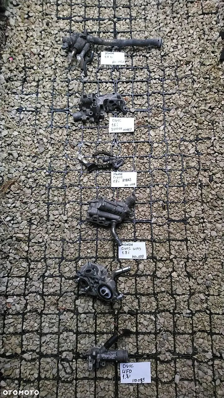 KIA / HYUNDAI / MAZDA / HONDA / SUZUKI / NISSAN / JAGUAR TERMOSTAT / KRÓCIEC WODNY / POMPA WODY / MAGISTRALA / RURKA WODNA - 1