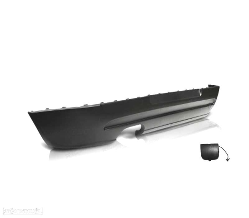 DIFUSOR VOLKSWAGEN VW GOLF 5 03-08 LOOK GTI + TAMPA GANCHO - 2