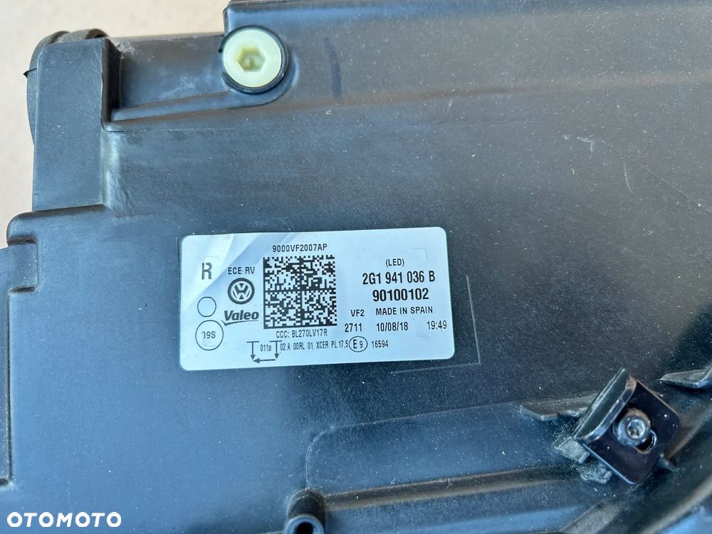 VOLKSWAGEN VW POLO 6 VI 2G 2G1941036 LAMPA PRZÓD PRZEDNIA PRAWA - 3