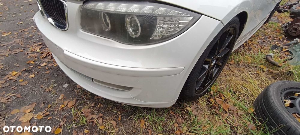 zderzak przód przedni bmw e81 lak 300 alpinweiss - 3