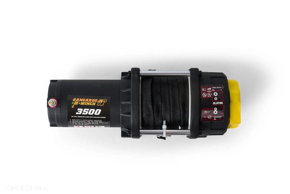 Wyciągarka Elektryczna Kangaroowinch K3500SR 12V Z Liną Syntetyczną i Sterowaniem Bezprzewodowym - 3