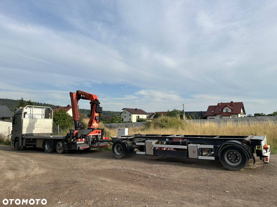 Mercedes-Benz Actros 2541 BDF kontener 6x2 EZ Palfinger 29009 poszerzony - 3