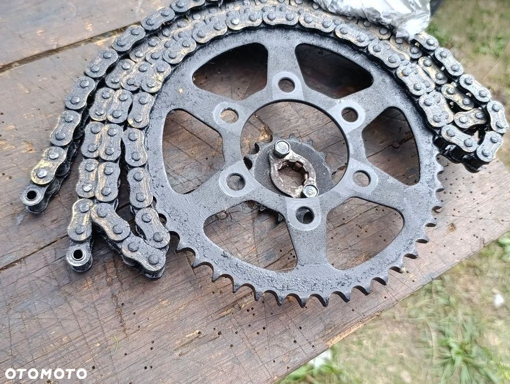 Zestaw napędowy Honda CBF 125 jc79 CB 20 r zębatka zębatki łańcuch - 7