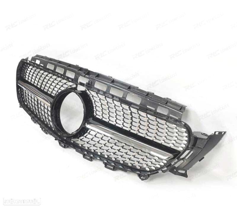 GRELHA FRONTAL MERCEDES W213 S213 C238 16- LOOK DIAMOND CÂMARA - 2