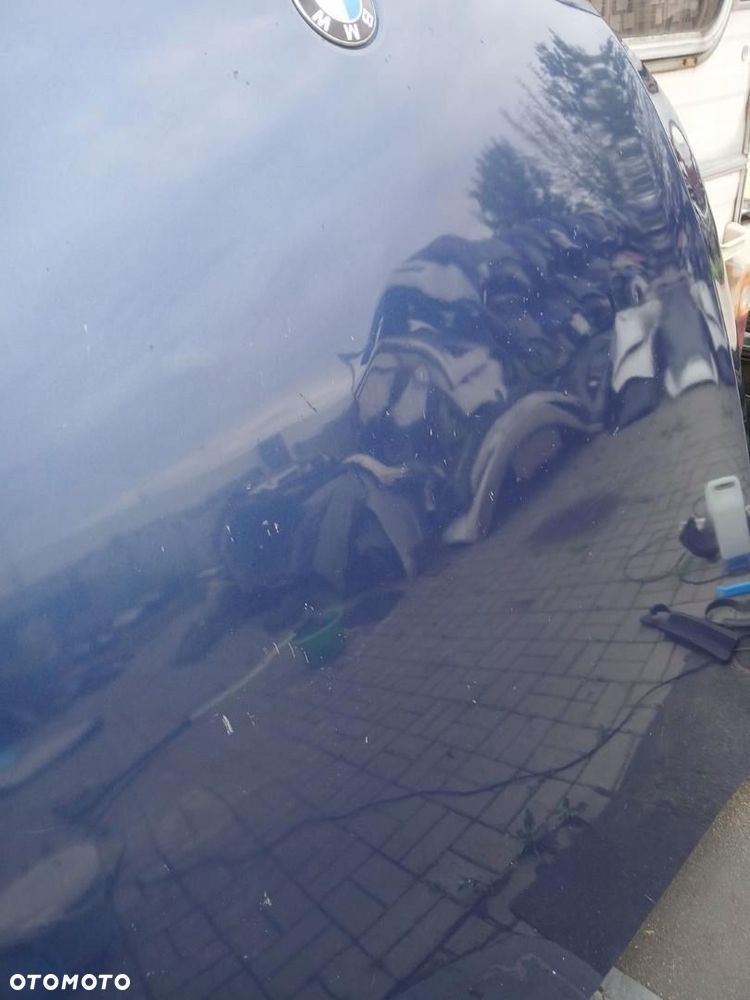 MASKA POKRYWA SILNIKA KLAPA BMW 3 E90 E91 GRANATOWA NIEBIESKA - 6