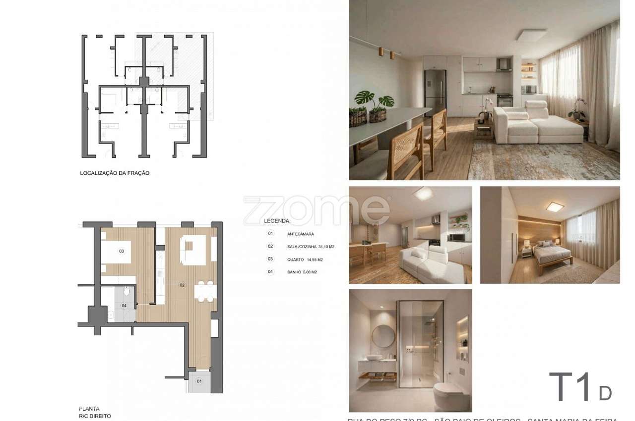 Apartamento T1D - Novo e Totalmente Equipado - Grande imagem: 2/16