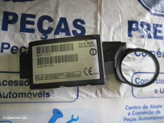 Modulo P04671676AD CHRYSLER PT CRUISER 2001 IMOBILIZADOR CANHAO IGNICAO - 2