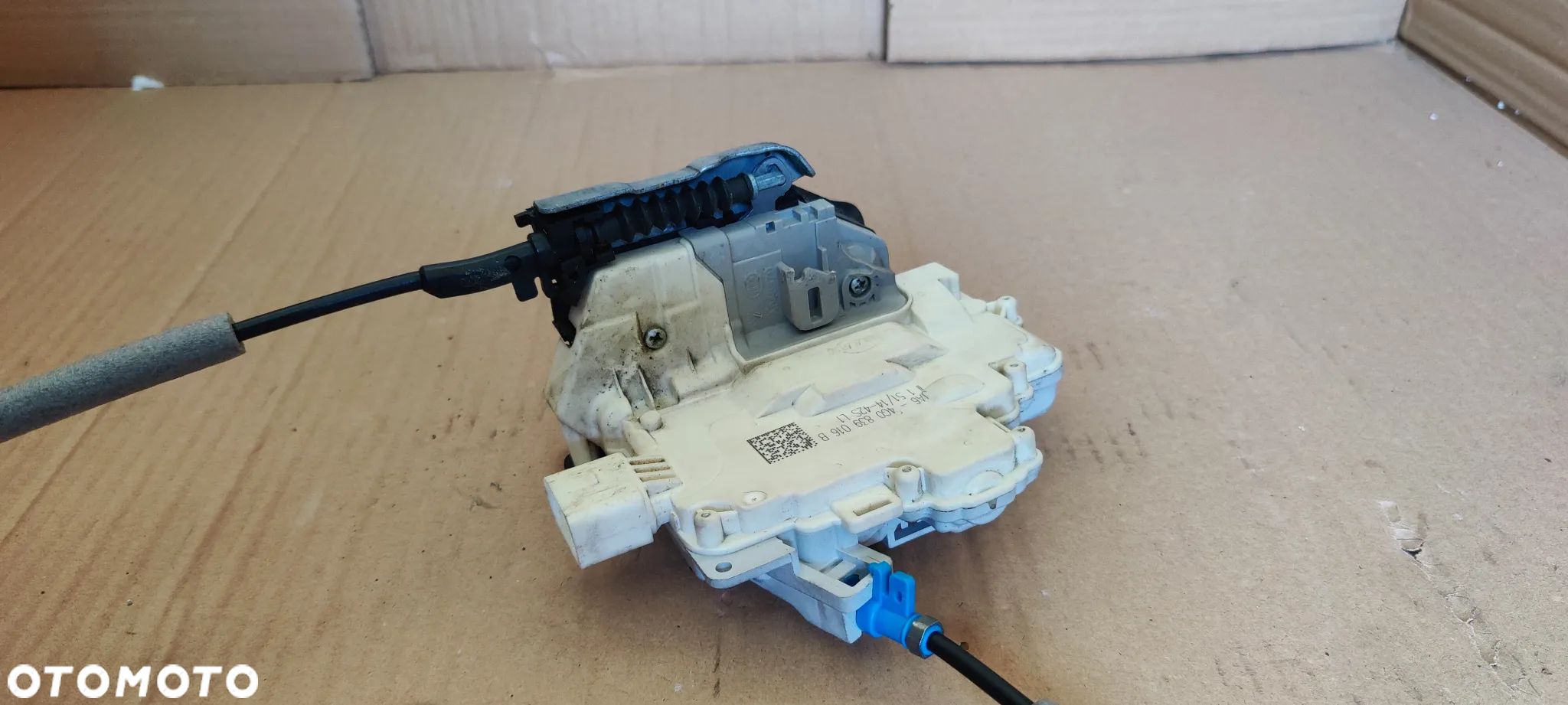ZAMEK DRZWI PRAWY TYŁ, AUDI A3 8V A6 A7 C7 4G0839016 B - 1