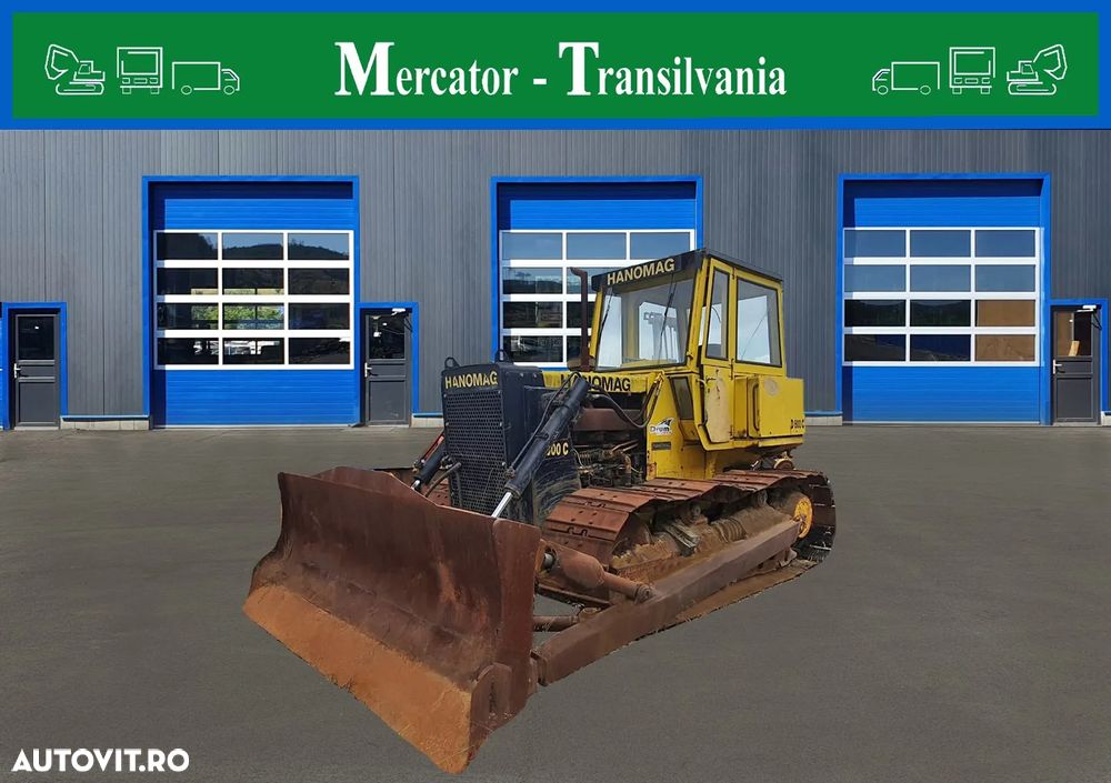 Pentru Piese ,Buldozer Hanomag D 600 C, For Parts - 1