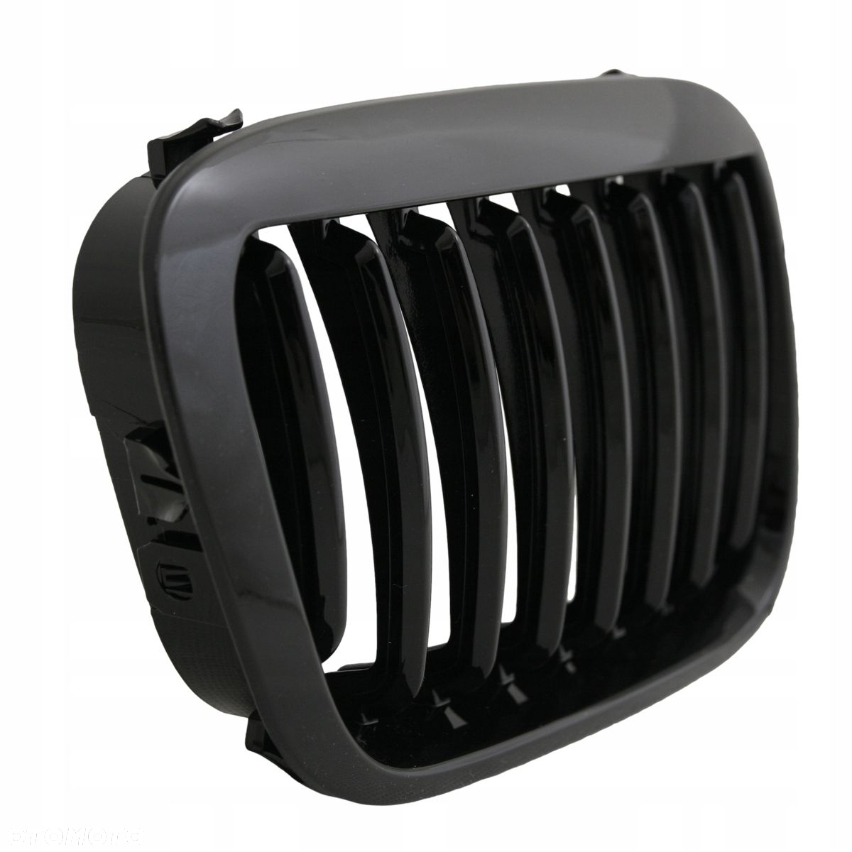 Atrapa Grill Kratka Nerki kpl Tuning Black Czarny polysk BMW 3 E46 Compact - 4