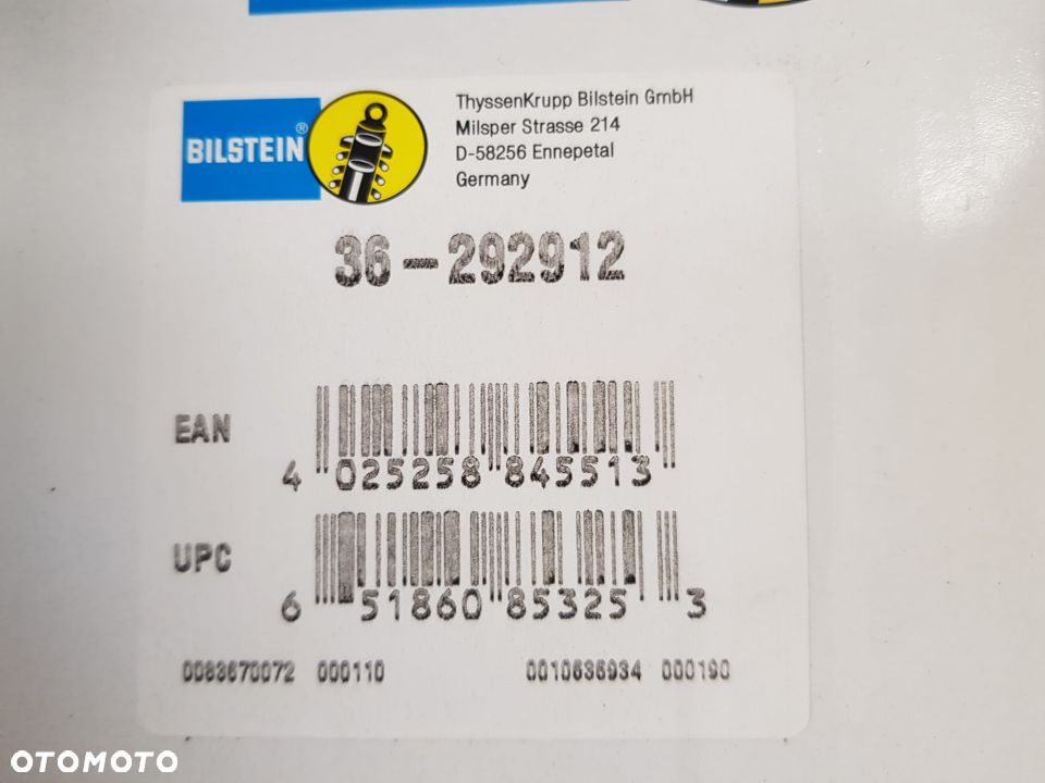 SPRĘŻYNA TYŁ TYLNA VW GOLF VII 7 5G0 AUDI A3 8V0 BILSTEIN 36-292912 - 4