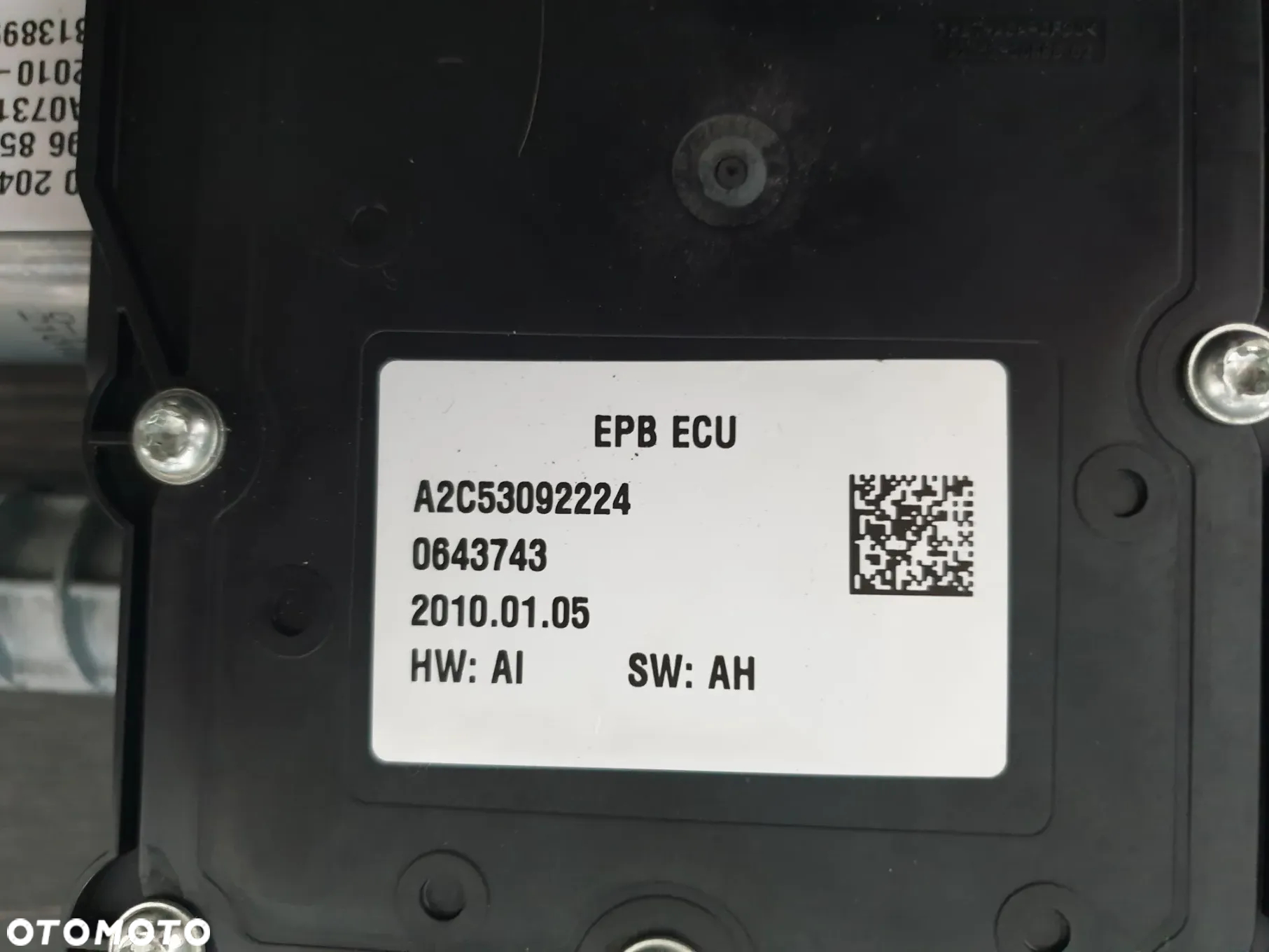 Citroen C4 Picasso C4 Grand Picasso Hamulec Ręczny Elektryczny 9685367580 - 4