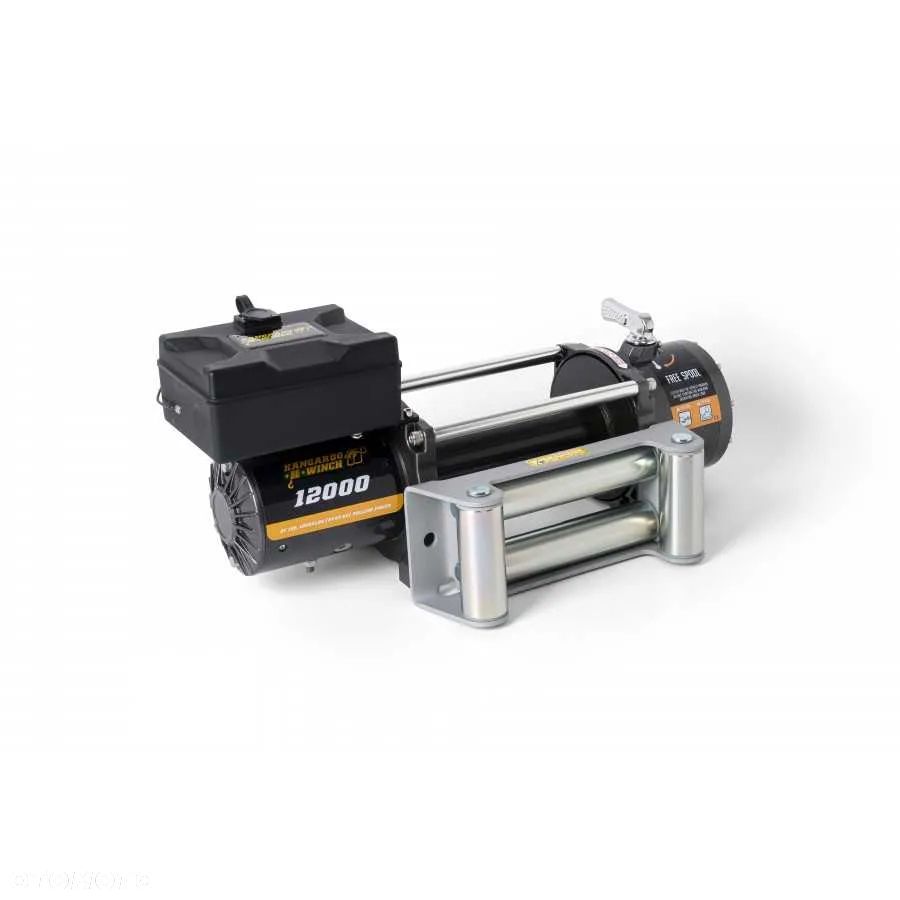 Wyciągarka samochodowa Kangaroowinch K12000 12V z liną stalową - 8