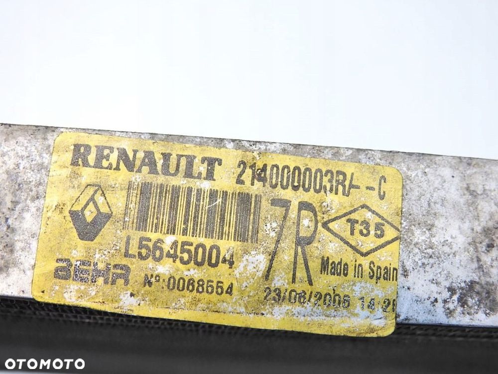 CHŁODNICA WODY RENAULT LAGUNA III 2.0 DCI 214000003R L5645004 - 5